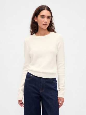 Sweter z okrągłym dekoltem CashSoft