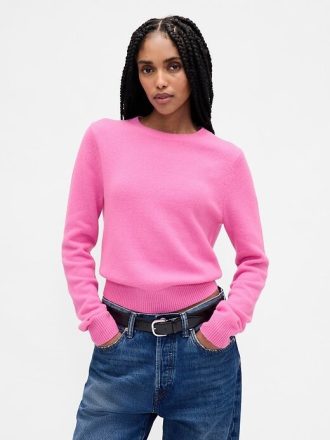 Sweter z okrągłym dekoltem CashSoft