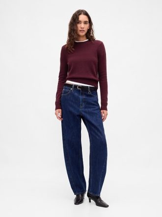 Sweter z okrągłym dekoltem CashSoft