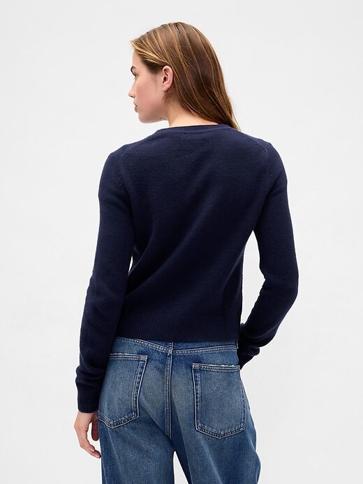 Sweter z okrągłym dekoltem CashSoft Sweter z okrągłym dekoltem CashSoft