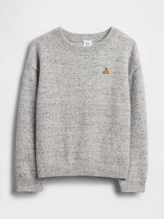 Sweter z okrągłym dekoltem dla niemowląt i małych dzieci