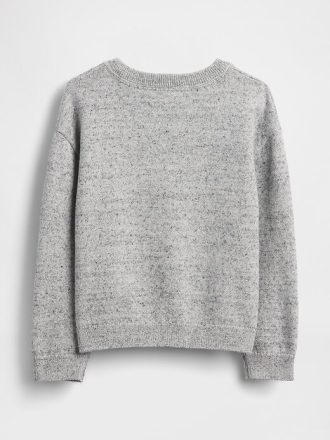 Sweter z okrągłym dekoltem dla niemowląt i małych dzieci