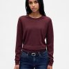 Sweter z okrągłym dekoltem z wełny merynosów