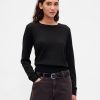 Sweter z okrągłym dekoltem z wełny merynosów