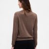 Sweter z okrągłym dekoltem z wełny merynosów
