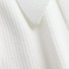 Sweter z prążkowanym ściągaczem