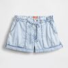 Szorty jeansowe GapStudio High Rise Draped Easy