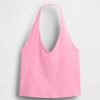 Top typu halter z dzianiny CloseKnit