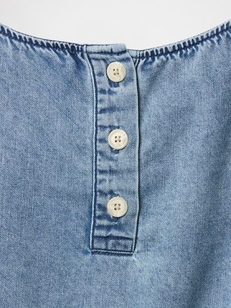Ultramiękki top z denimu