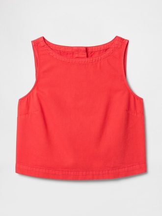 Ultramiękki top z denimu