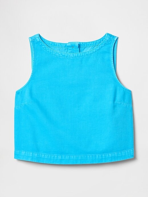 Ultramiękki top z denimu Ultramiękki top z denimu