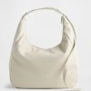 Wegańska torba typu slouchy ze skóry Pebble