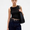 Wegańska torba typu slouchy ze skóry Pebble