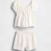 Zestaw ubranek dla dzieci z marszczonej gazy